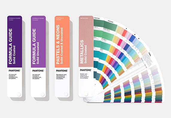 ソリッドガイド・セット (内容) フォーミュラガイド/2冊組、パステル&ネオン・ガイド、メタリック・コーテッド・ガイド