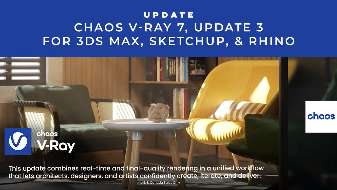 Chaos Releases V-Ray 7 Update 3