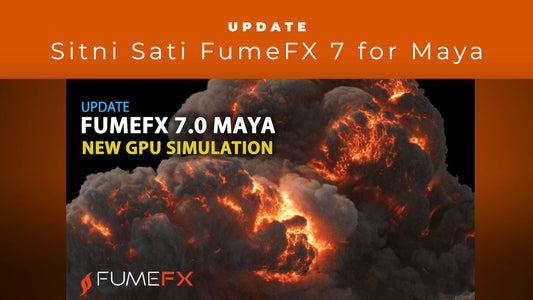Sitni Sati FumeFX 7 for Maya ― 新たにGPUシミュレーションに対応