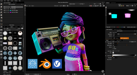 LightMapのBlenderアドオンがV-Rayに対応！Blender 5.2にも対応