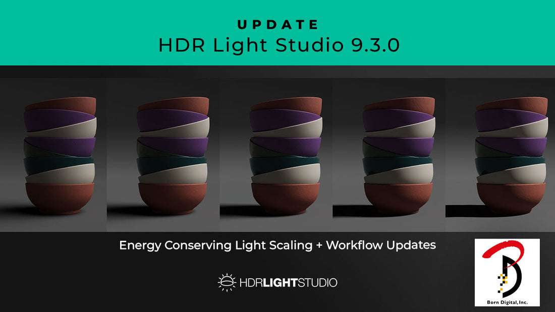 HDR Light Studio 9.3.0 Updates