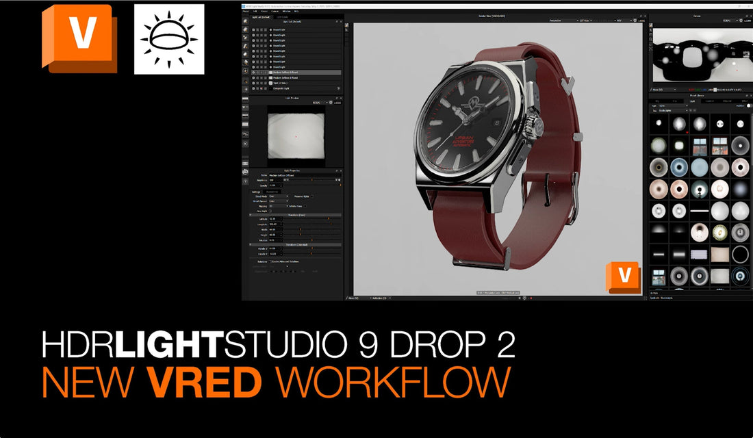 HDR Light Studio: VRED Workflow
