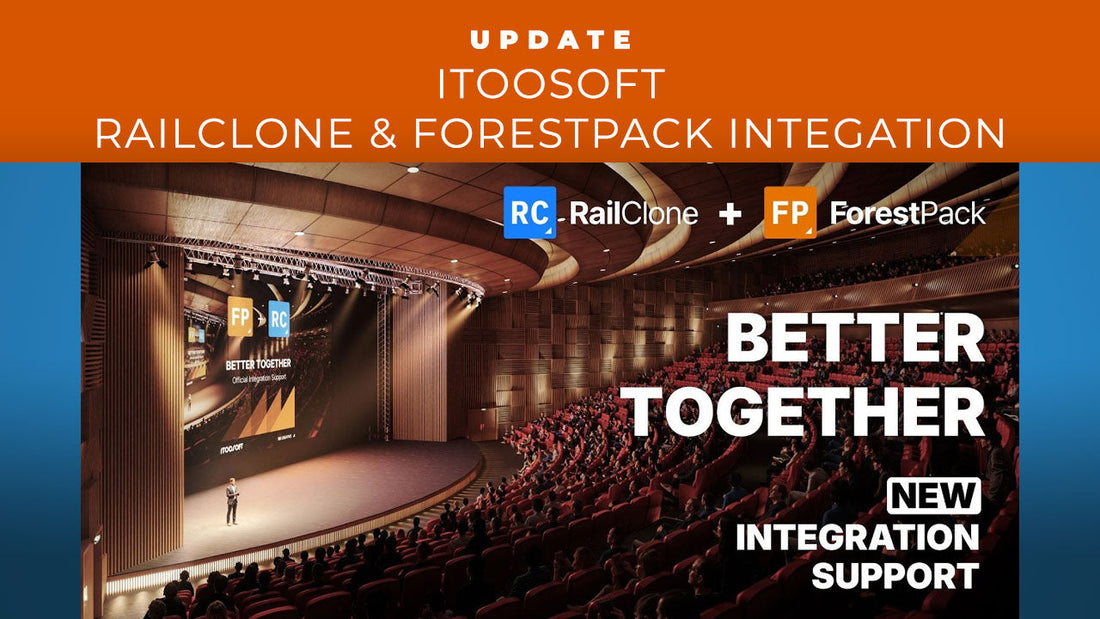 RailClone and ForestPack Integration