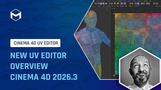 Cinema 4D 2026.3の新しいUVエディターを使いこなそう
