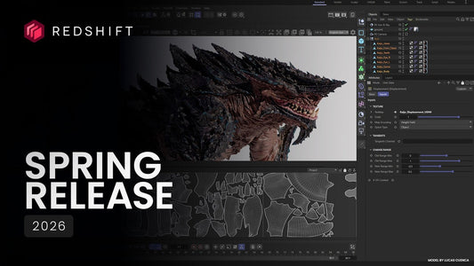 Redshift 2026.9.0リリース｜Redshift Live強化、OCIO 2.5.2、Houdini 22対応