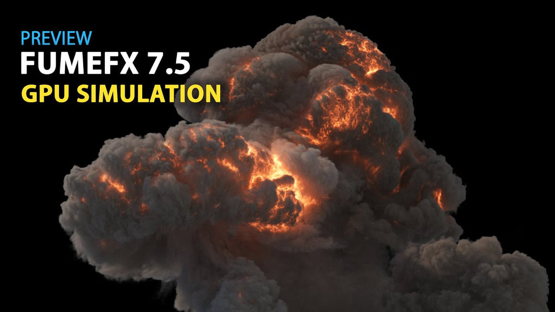 FumeFX 7.5 GPU シミュレーション