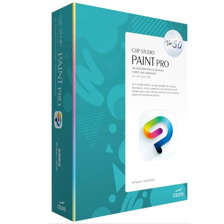 CLIP STUDIO PAINT PRO Ver.5.0 買い切り版パッケージ [Windows / macOS]