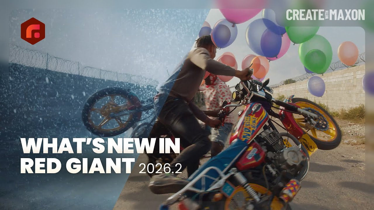 動画を読み込む: RedGiant 2026.2