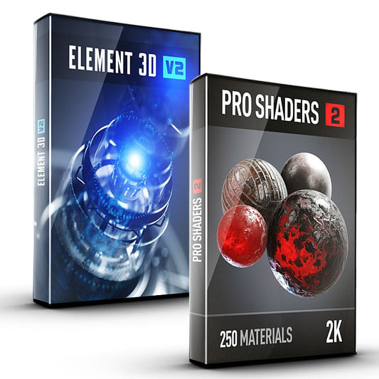 Video Copilot 3D Shader Bundle (Element 3D + Pro Shaders 2)